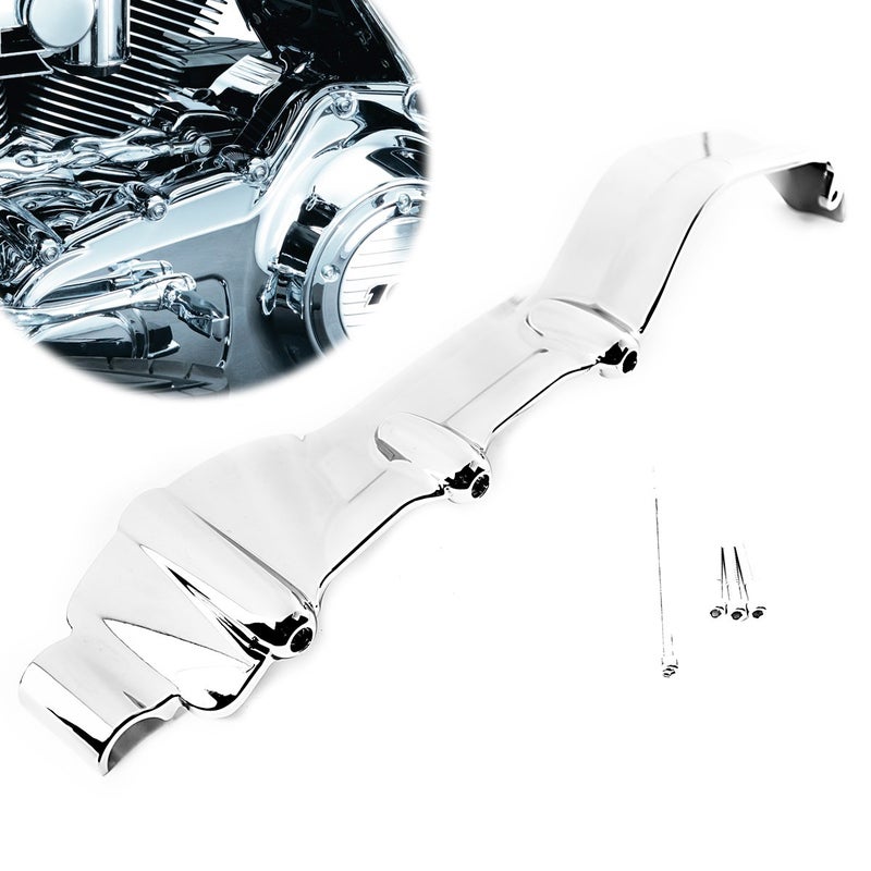 Rudyness Chrome Inner Primary Covers For Harley Touring Street Glide Road King FLHX FLH/T 2009-2016 - Image 3
